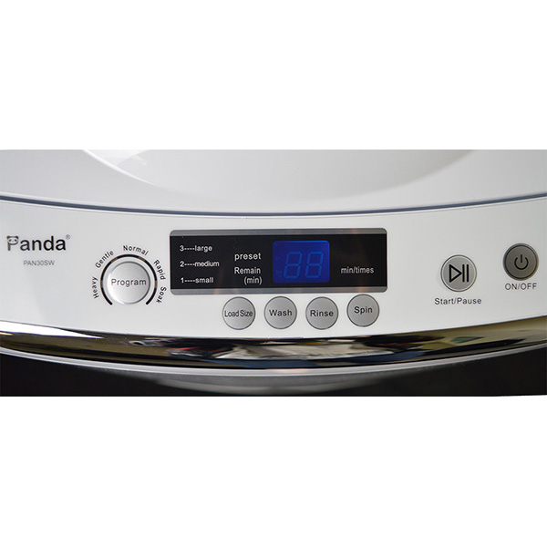 Panda 1.34 Cubic Feet cu. ft. Portable Washer in White